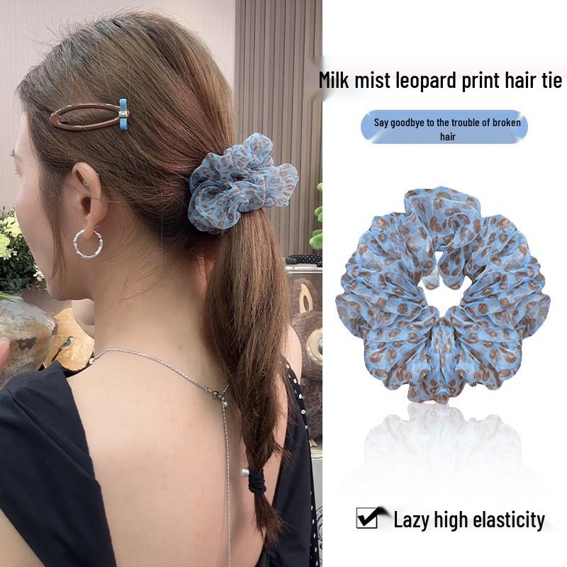 Elegant Chiffon Fairy Cloud Hair Scrunchie 2025 - Stylish Hair Tie for Women