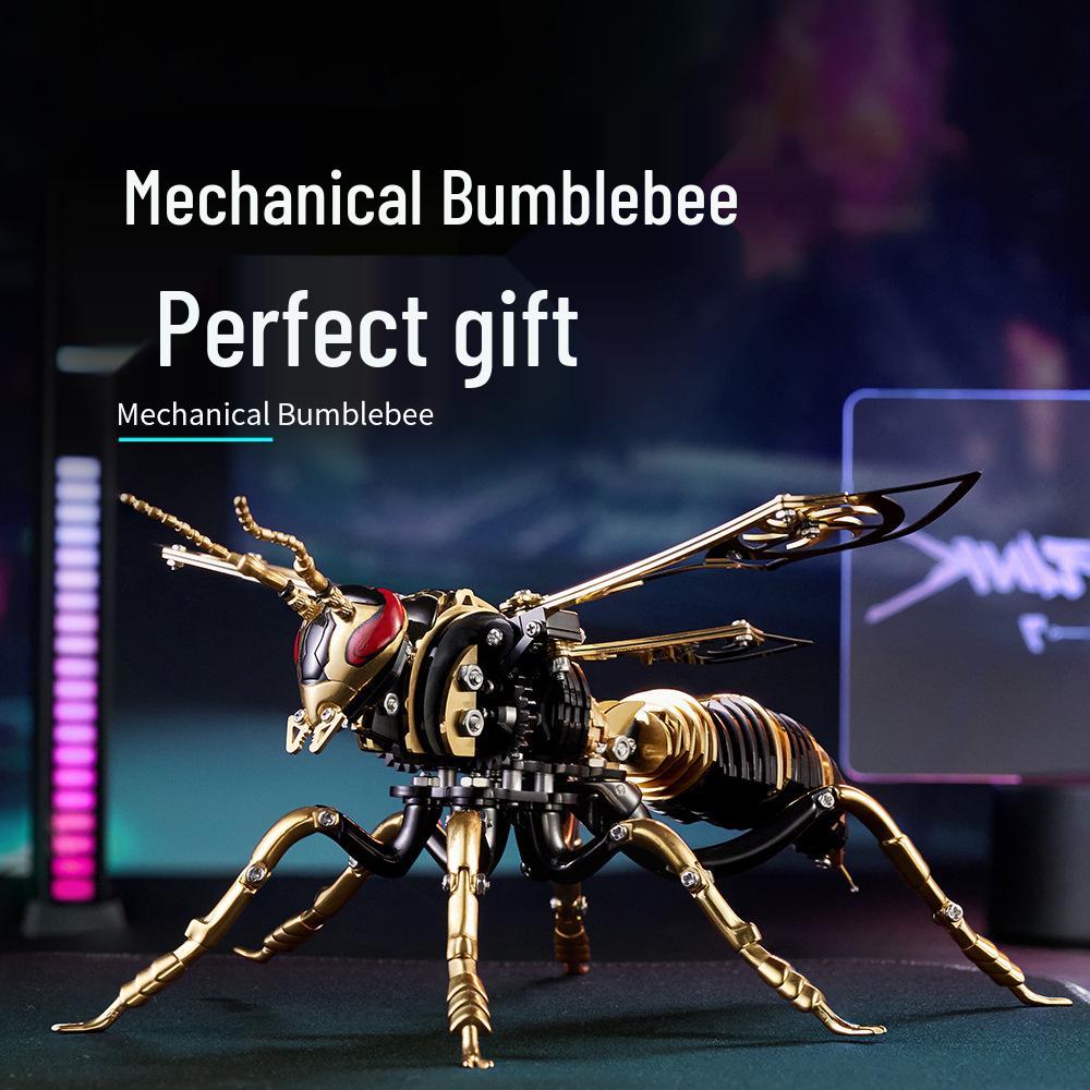 Bumblebee Phoenix Metal Flapping Wing Model Puzzle – High Difficulty Creative Gift Toy