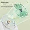 USB Rechargeable Portable Fan for Home, Desktop, and Outdoor Use