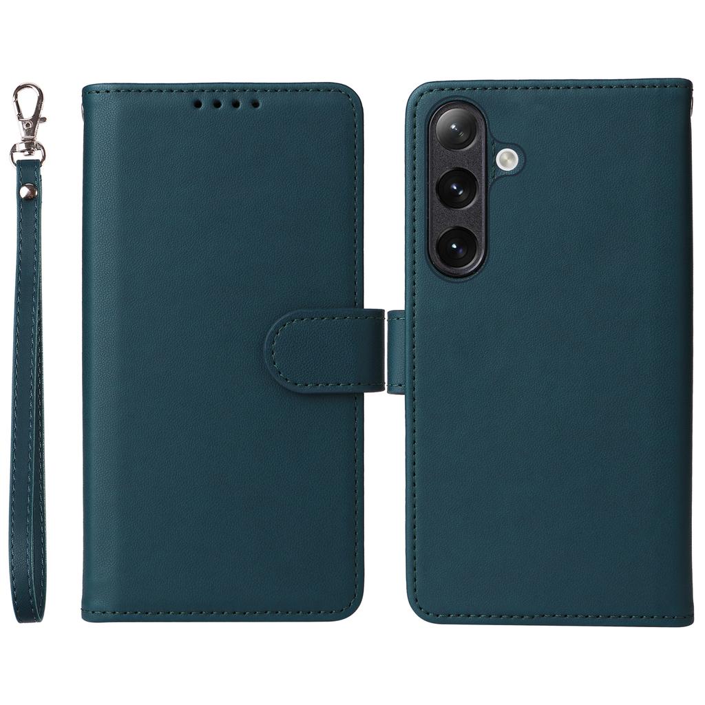 For Samsung Galaxy S24+ Magnetic Case BETOPNICE Detachable PU Leather Phone Cover with Strap