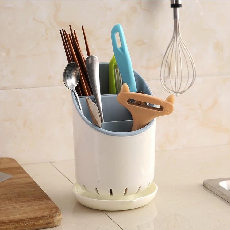 Multifunctional Kitchen Utensil & Cutlery Storage Basket Holder