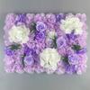 60X40cm Artificial Flower Wall Panels Handmade Silk Rose Flower Wall  Outdoor
