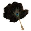 Danshandfans in Chinese Stijl Draagbare Cosplay Props Waaijer Struisvogelveer Waaijer Dames Dans Props