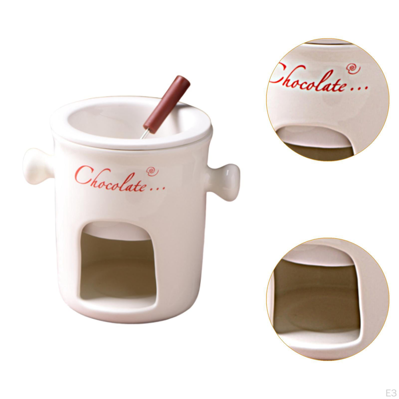 Горшок для шоколадного фондю 280 мл Nordic Dining Подогреватель масла и сыра Кружка — фото 6