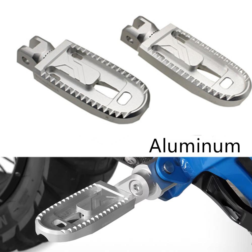 For Bmw R1300Gs R1200Gs R1250Gs 2013+ Motorcycle Aluminum Foot Pegs Footrest Pad