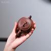 100ml Antique Yixing Purple Clay Teapot Custom Zhu Mud Filter Tea Infuser Chinese Zisha Tea Accessories Handmade Beauty Tea Pot