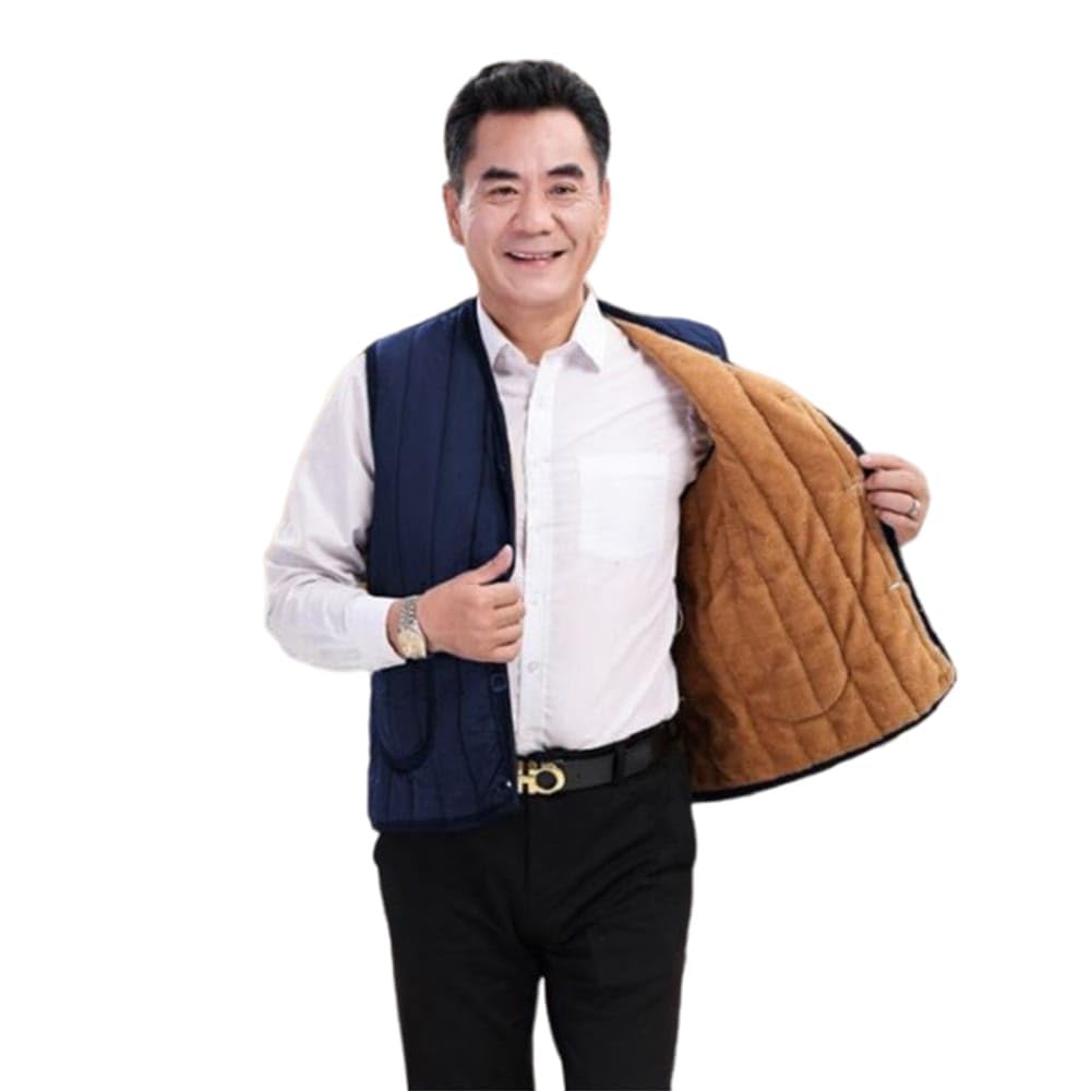 

теплая простая начесаная подкладка мягкая внутренняя внешняя холодная многослойная Уважение к старым холодная S Navy [Schicksal.] Мужская мода, жилет, жилет, куртка, жилет,