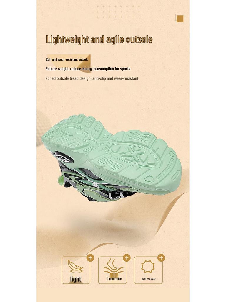 Autumn 2024 Kids' Non-slip Leather Sports Shoes - Soft Sole for Boys & Girls