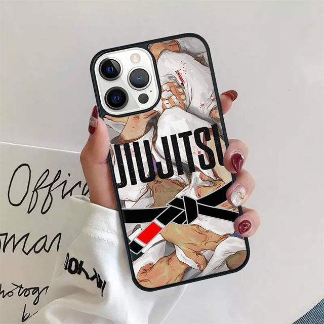 BJJ Brazilian Jiu Jitsu Art Sport Cover For iPhone 17 Air 15 16 14 13 12 Pro Max 11 Pro Max Plus Phone Case Coque