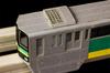 PLUM 05 A Certain Scientific Railgun T Academy City Monorail Scale Paper Craft PP098 Ani-Tecture 1/150