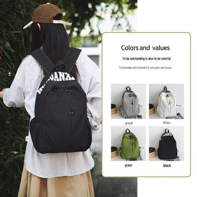 Mochila Esportiva e de Viagem de Grande Capacidade, Leve e Repelente à Água, para Alunos do Ensino Médio