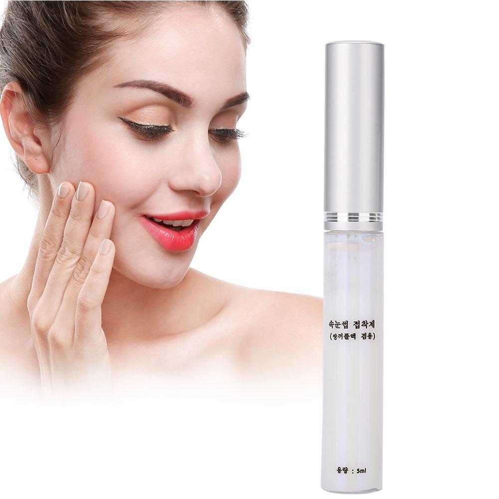 Doppel-Lidkleber Natürlich Lang Anhaltend Unsichtbar Falsche Wimpern Gelstift