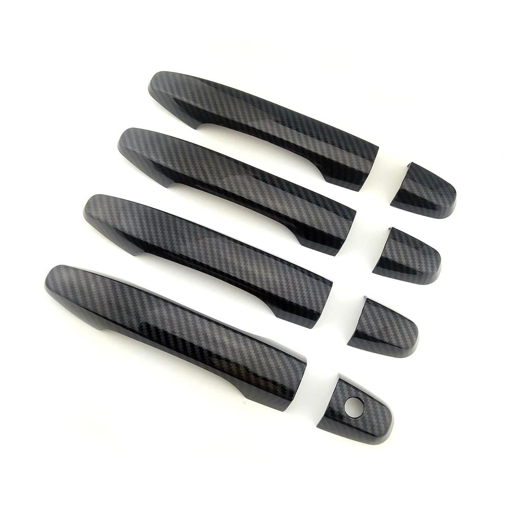 

Для Honda CRV CR-V 2012 2016 Карбонове волокно з друкованим зовнішнім виглядом дверної ручки Кришка дверної чаші Молдинг для Civic 2013 2015