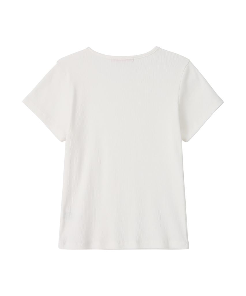 Biteoseljeu Essential Ribbed Half Tea-Ivory