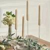 Nordic Minimalism Clear Glass Candle Holder Table Decor Party Supplies Tabletop Candle Holders Candlelight Dinner Props