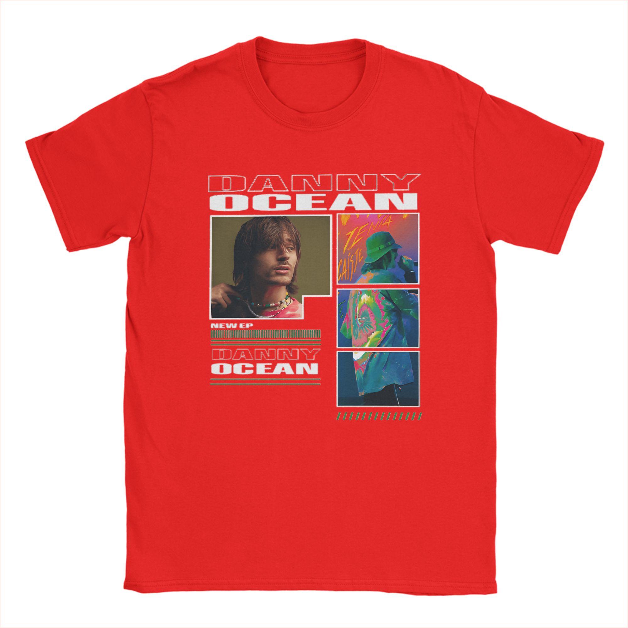 

Singer Dannys Ocean Harajuku Album TShirt Unisex Vintage Pure Cotton Tee Shirt Crewneck Short Sleeve T Shirts Adult Clothing S