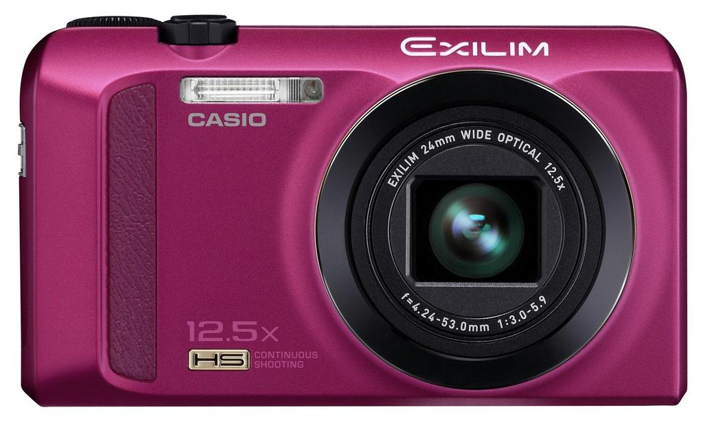 CASIO EXILIM Digital Camera with Optical Zoom 16.1MP 12.5x (EX-ZR200RD)