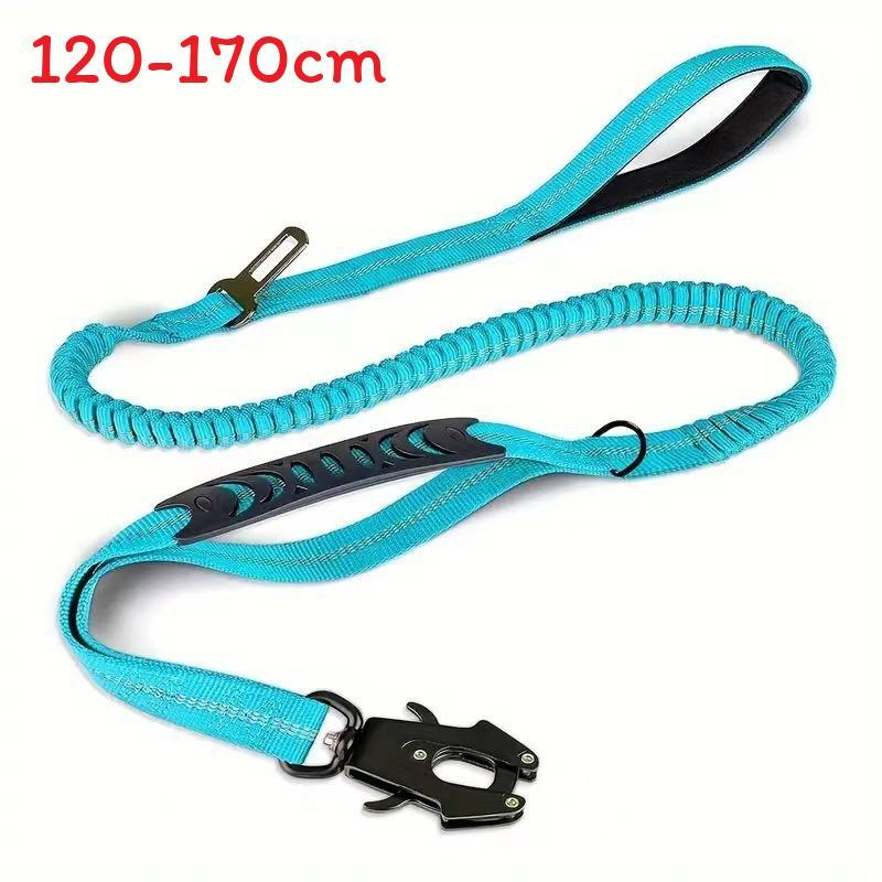 Durable Nylon Dog Leash With Shockproof Flexibility For Large Dogs And Pet Training