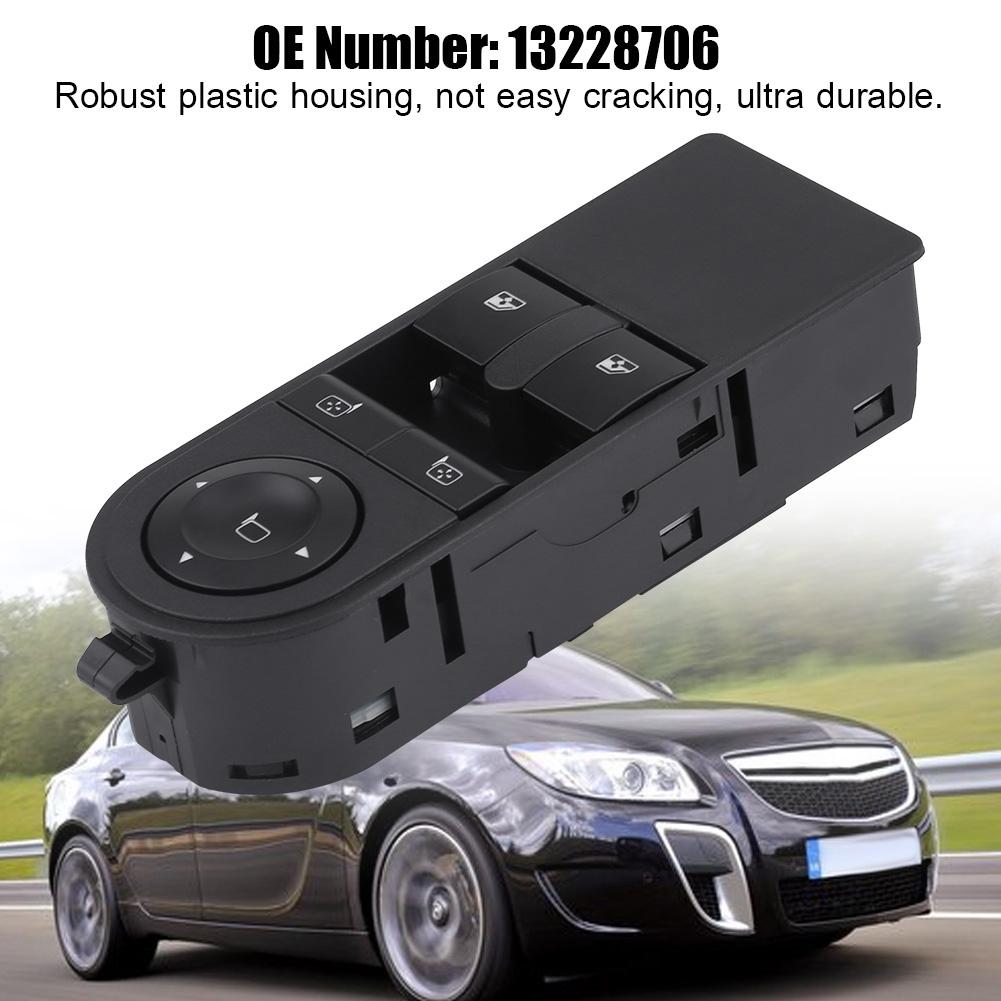 Electric Power Master Window Control Switch Button for Vauxhall Astra 05 10 13228706