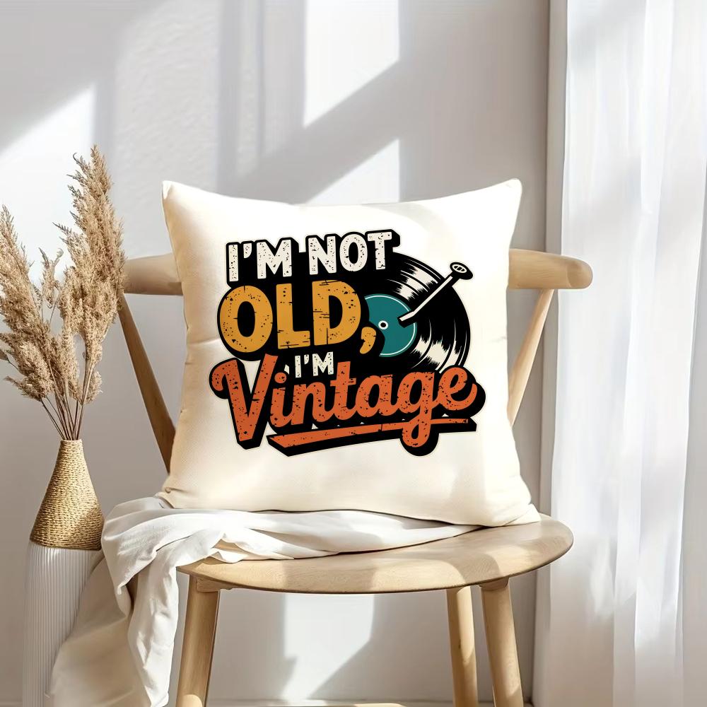 Retro Cassette Tape Cushion Cover Soft Plush Throw Pillow Cover  DoubleSided Decorative Cushion Case  Sofa Bedroom Home Decor