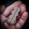 3D-gedruckte Schokoladen-Magnet-Schiebekarte Fidget EDC Mechanischer Schieber Druckplatte Haptische Münze Sensorisches Stressabbau Spielzeug