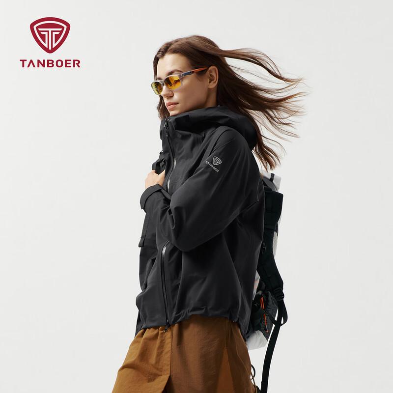 

Женская мягкаяshell куртка Tanboer для активного отдыха с капюшоном XS