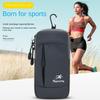 PU Leather Outdoor Running Phone Holder with Headphone Jack Jogging Bags for Phone  Unisex