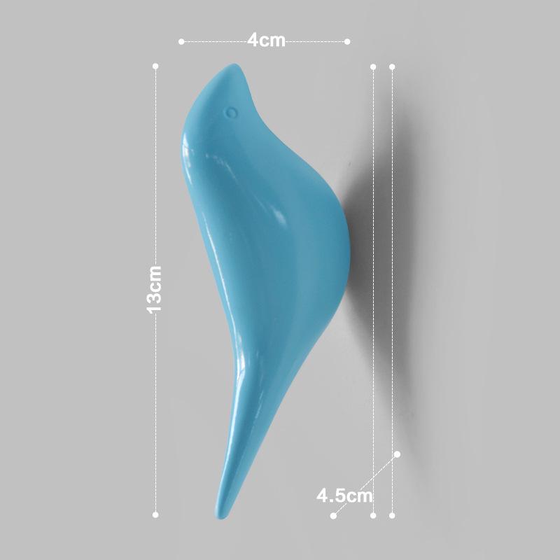Modern Bird Decorative Wall Hooks for Coats & Hats - Indoor Simple Design