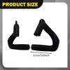 2x Pull Up Bar Handles Down Machine Attachment for Barbells Fitness Gym