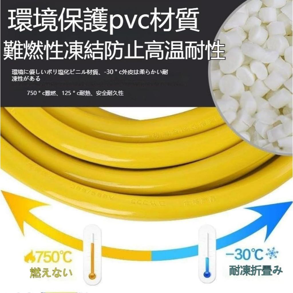 Kxptso Cablu prelungitor de alimentare, 40m50m lung, pentru uz industrial, uz interior și exterior, material PVC, rezistent la ploaie și ignifug, priză extensibilă,