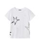 Lense Star Print Slim Fit T-Shirt White