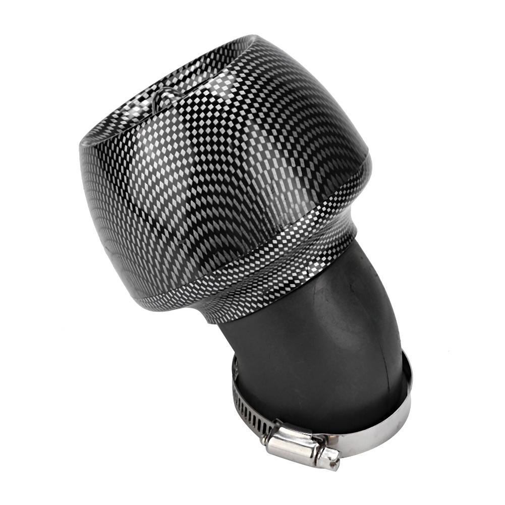 

Carbon Fiber Texture Universal Motorcycle Bike Air Cleaner Intake Filter чорний