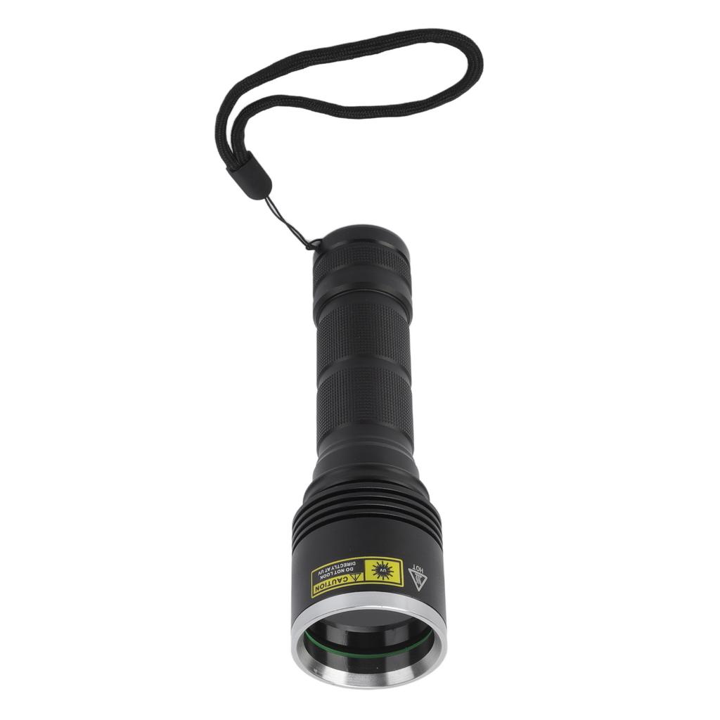 15W 365nm UV LED Flashlight Black Filter Optical Lens Torch Pet Urine Detector for Resin Curing