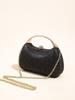 Mini  Diamond Shell Box Handy Dinner Bag