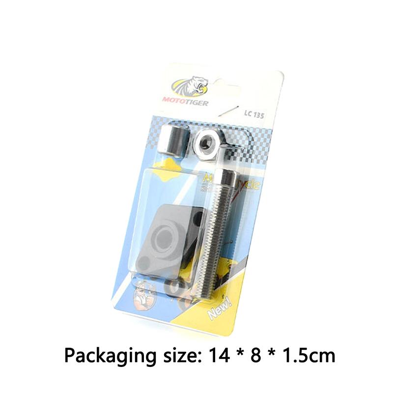 1Pc Motorcycle Lc135 Tensioner Regulator Modification Accessories Cnc Modification Tensioner Lc135/Wave125 Chain Adjuster