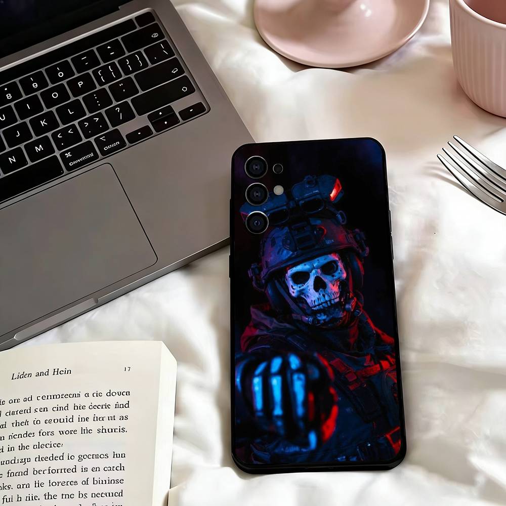 Call Of G-Game D-Dutys Phone Case For Samsung S25,S24,S21,S22,S23,S30,Ultra,S20,Plus,Fe,Soft Silicone Black Cover