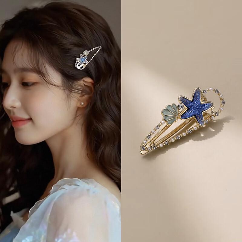 CHIMERA Starfish Shell Hair Clip 1 Count