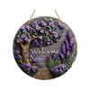 2D Plane Wooden Welcome Door Hanging, Home Window Wall Decoration