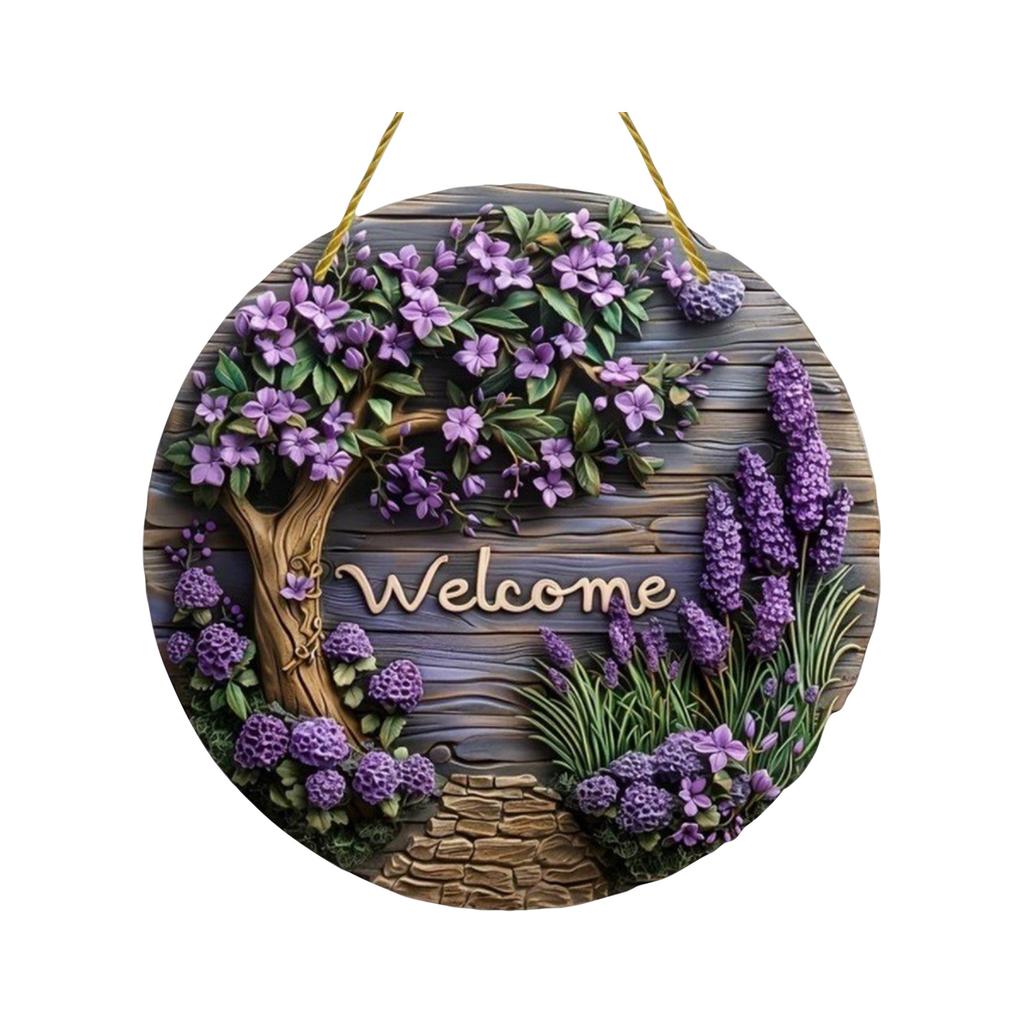 2D Plane Wooden Welcome Door Hanging, Home Window Wall Decoration