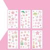 6PCS/set Kids Space Themed Temporary Tattoos Fantasy Planet Designs Fun Preschool Party Favors Stickers
