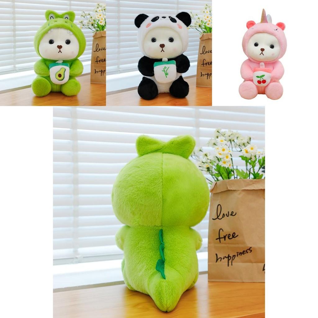 Plush Toy Panda With Short Plush Material For Kids And Collectors