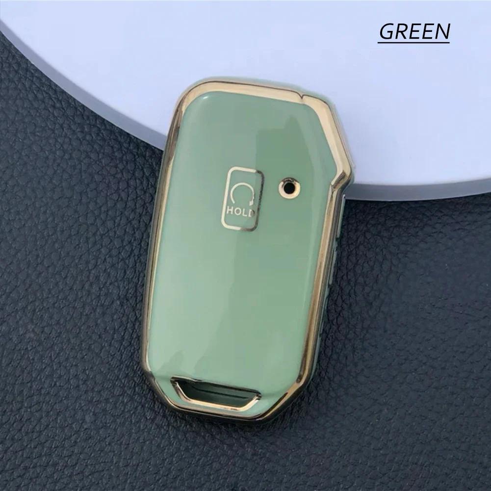 Remote Key Smart 5 Button Tpu Car Key Case Cover for Kia Telluride Telluride SX 2026 Sportage R 2026 K5 GT Line 2026 Seltos 2020