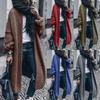 Loose Plain Women Sweater Cardigan Winter Warm Chunky Knitted Jumper Jacket Coat