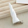 Anime Haarspange Horn Halloween Horn Flache Spange Halloween Haarnadel Tier Elegant Haarspange für Cosplay