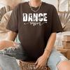 Dance Mom Shirt Dance Lover Dancer Mama Tshirt Vintage Mom Life Tees Women Short Sleeve Casual Tee Harajuku Tops Gift for Mom