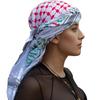 Arab Shemagh Keffiyeh Head Wrap Scarf Breathable Arab Scarf Head Wrap Scarf Mens Fashion For Family Friends Children