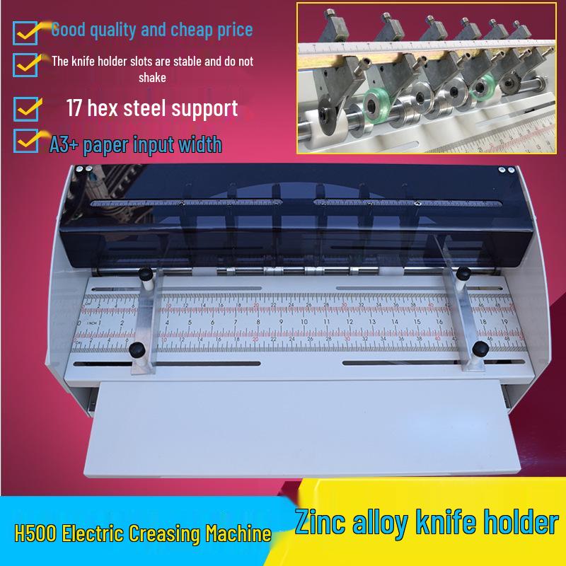 

H500 A3 Automatic Electric Crease and Perforation Machine by Maitech