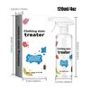 120ml Decontamination Spray Clothes Wash Free Grease Cleaning Instant Stain Remover Oil Tea Stains Newborns and Infants