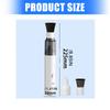 Coffee Grounds Dust Cleaner with Brush Head, Clear Dust Cup and Narrow Nozzle for Coffee Bar Counter Use