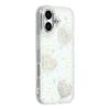 For iPhone 17 Case Rhinestone Edge Pearl Love Decor TPU+PC IMD Phone Cover